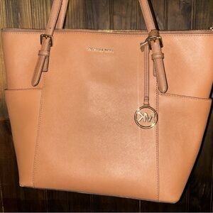 Michael Kors Camel Leather Tote